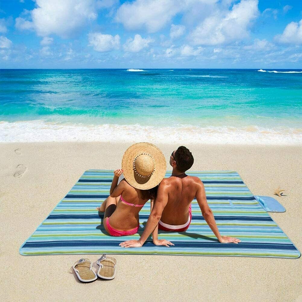 Outdoor Picnic Blanket Extra Large Sand Proof and Waterproof Portable Beach Mat