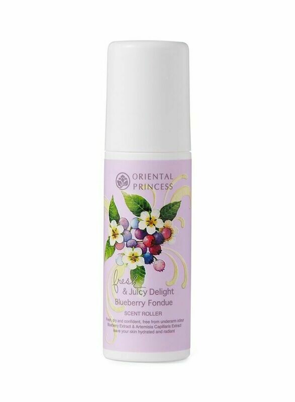 ORIENTAL PRINCESS Fresh And Juicy Delight Blueberry Fondue Deodorant Scent Roller 70ml