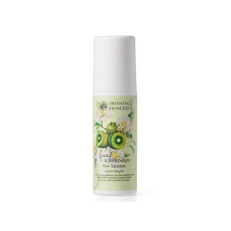 ORIENTAL PRINCESS Fresh &amp; Juicy Delight Kiwi Squeeze Scent Roller