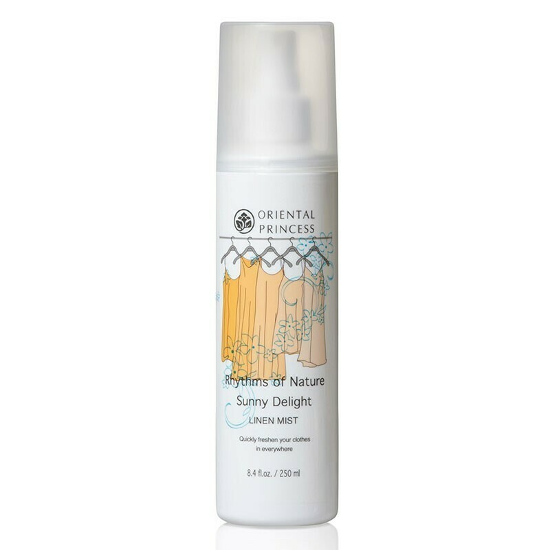 ORIENTAL PRINCESS Rhythms Of Nature Sunny Delight Linen Perfume Mist 250ml