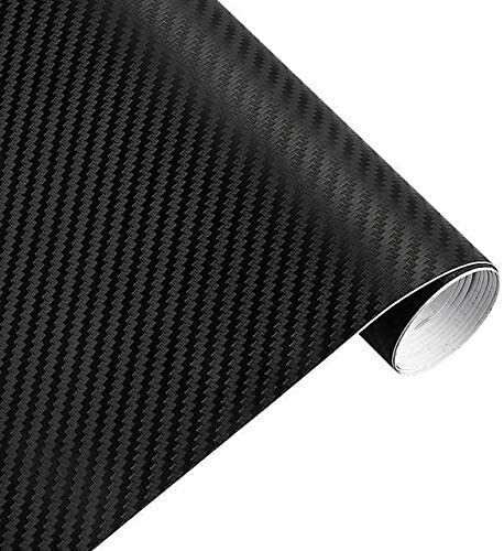 30cmx127cm 3D Carbon Fiber Vinyl Car Wrap Sheet Roll Film Car stickers