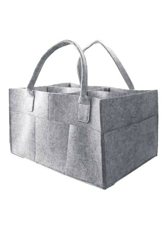 Portable Baby Diaper Storage Caddy Bag