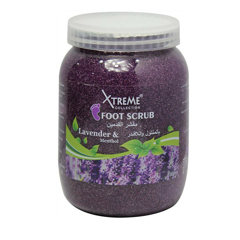 XTREME FOOT SCRUB 1000ML - MENTHOL &amp; LAVENDER