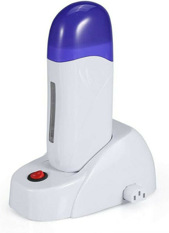 Depilatory Heater With Base For Hair Removal White/Blue