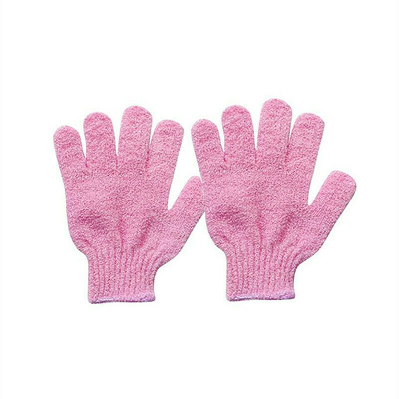 Exfoliating Shower Gloves Pink 20g
