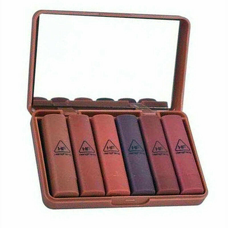 Heng Fang 6-Piece Matte Lipstick Set Multicolour