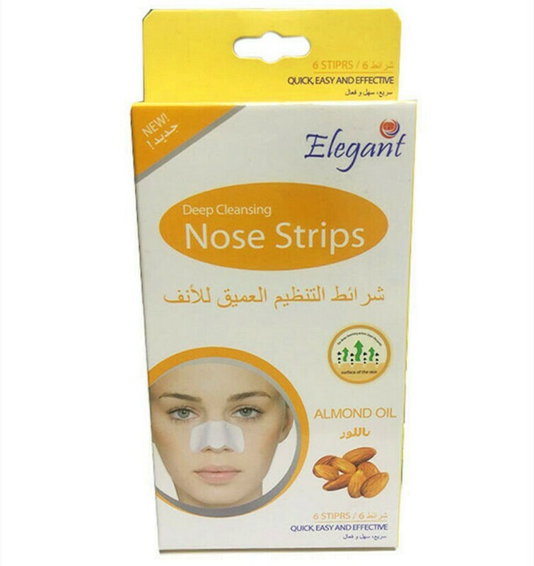 Elegant Almond Oil Nose Pore Strips 25g