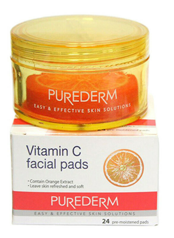 Purederm 24-Piece Vitamin C Facial Pads