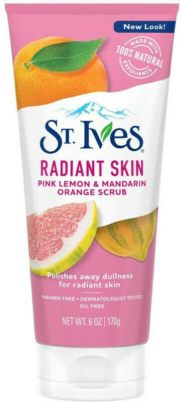 ST.IVES Radiant Skin Pink Lemon And Mandarin Orange Scrub 170g