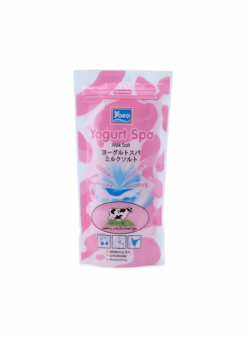 YOKO Yogurt Spa Milk Salt Body Scrub 300g