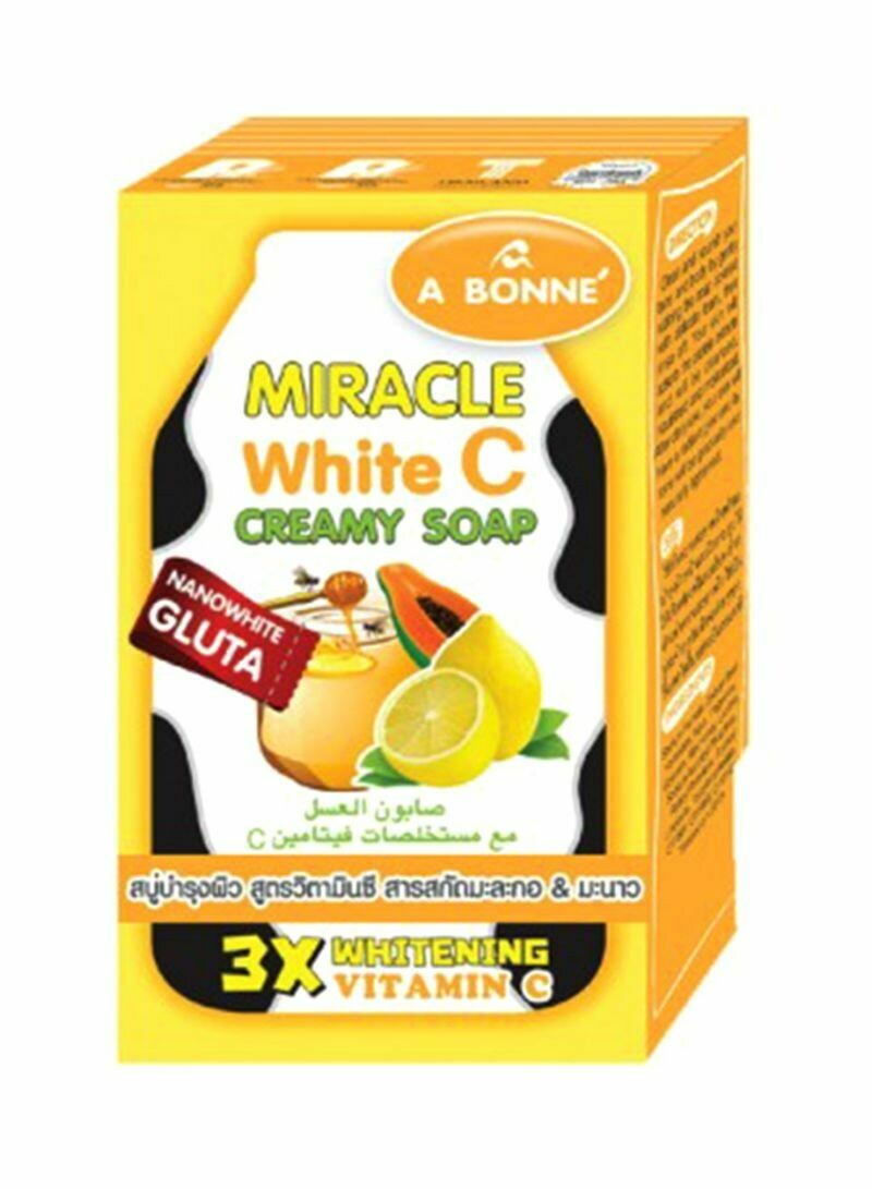 A BONNE Miracle White C Creamy Soap 90g
