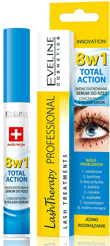 Eveline Cosmetics Eyelash Serum 8 in 1, 10ml