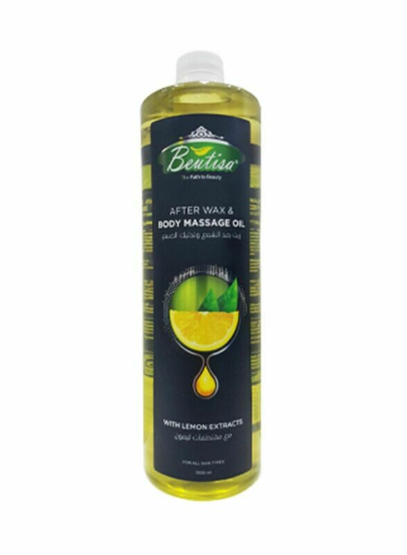 BEAUTISA After Wax Body Massage Oil With Lemen Extracts 1000ml