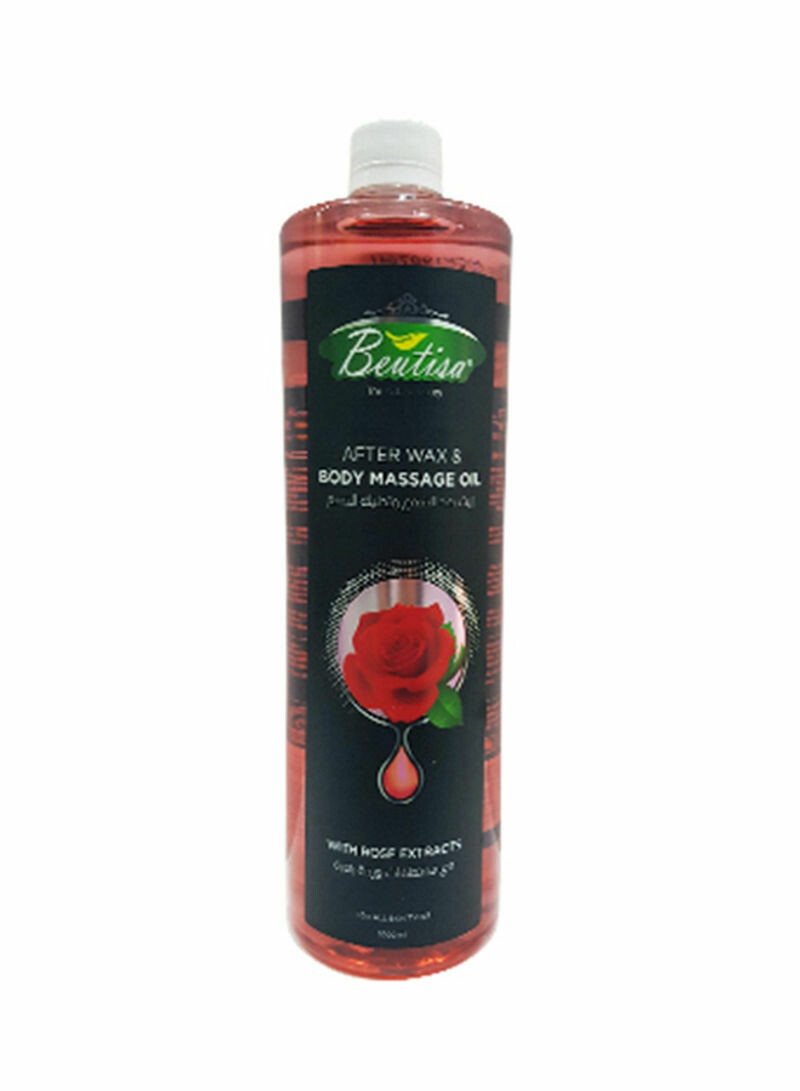 BEAUTISA After Wax Body Massage Oil With Rose Extracts 1000ml