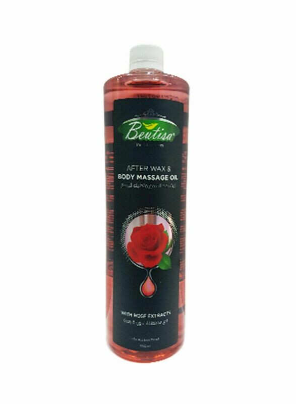 BEAUTISA After Wax Body Massage Oil With Rose Extracts 1000ml