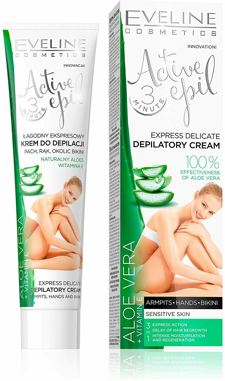 Eveline Active Epil Depilatory Aloe Vera Cream 125ml