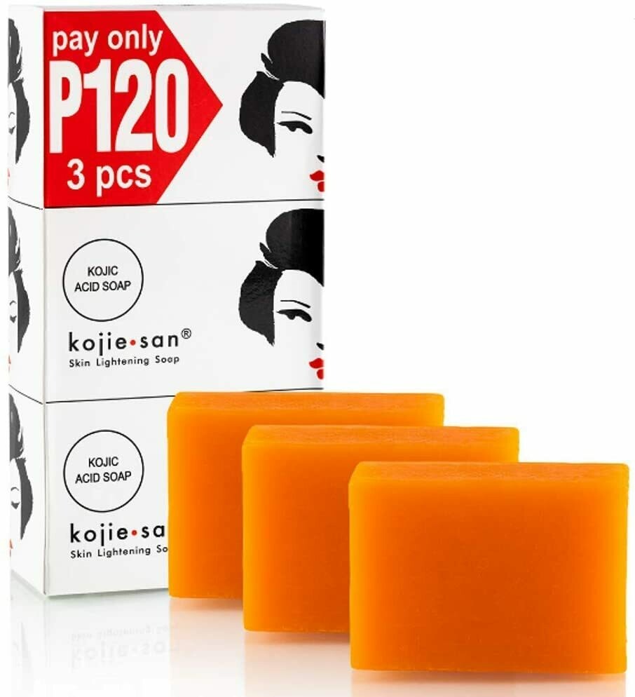 Kojie San Skin Lightening Soap 100g (Pack Of 3)