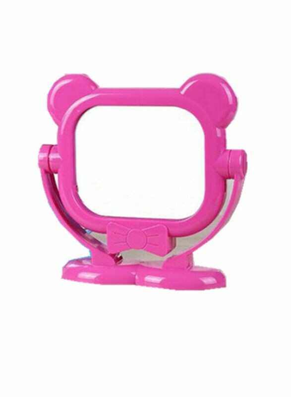 Lameila Two-Sided Portable Makeup Mirror Pink