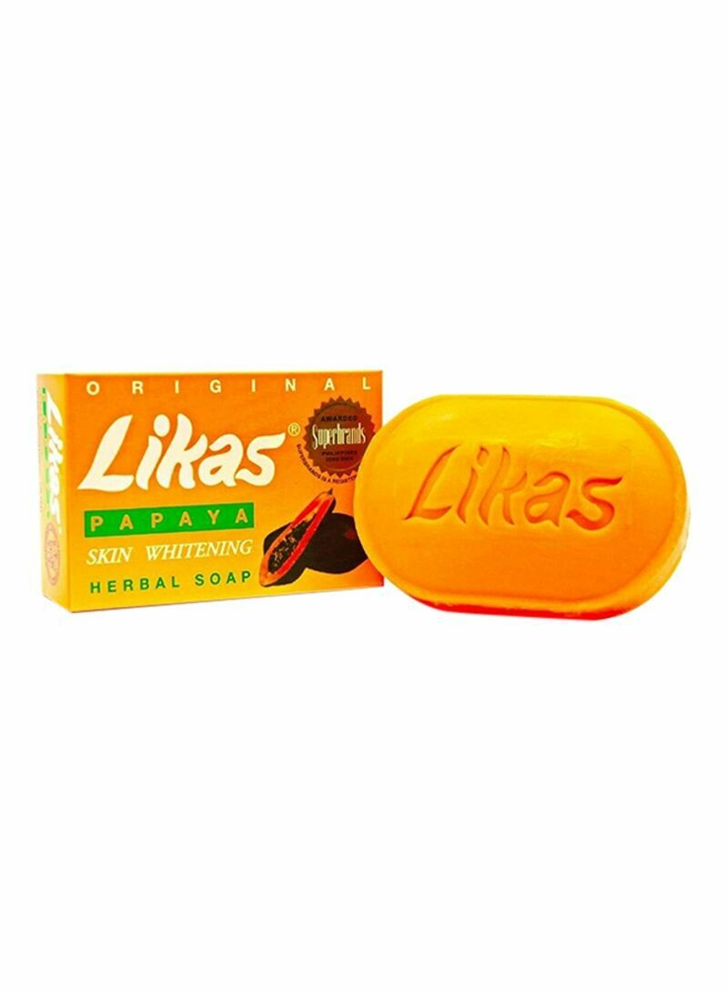 Likas Papaya Skin Whitening Herbal Soap 135g