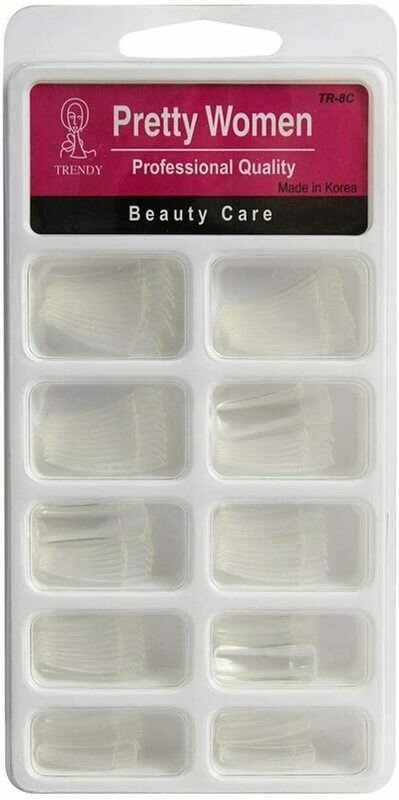 Pretty Woman A-100N/TR-8C NAIL TIPS KOREA (100PCS)