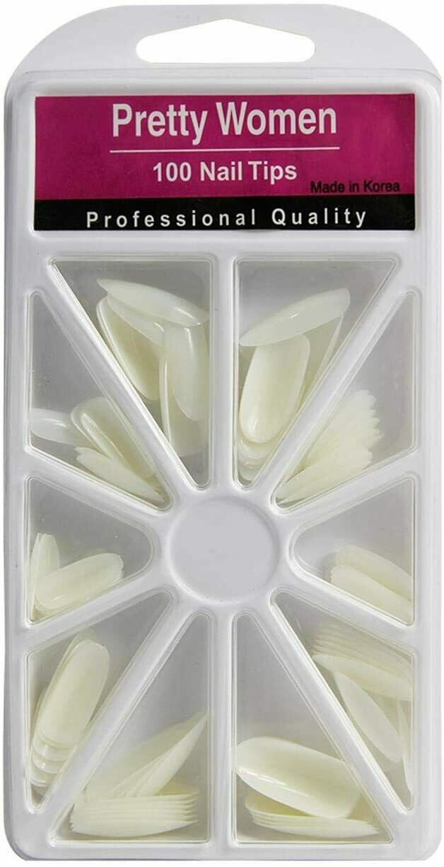 Pretty Woman A-100N/TR-13 NAIL TIPS KOREA (100PCS)