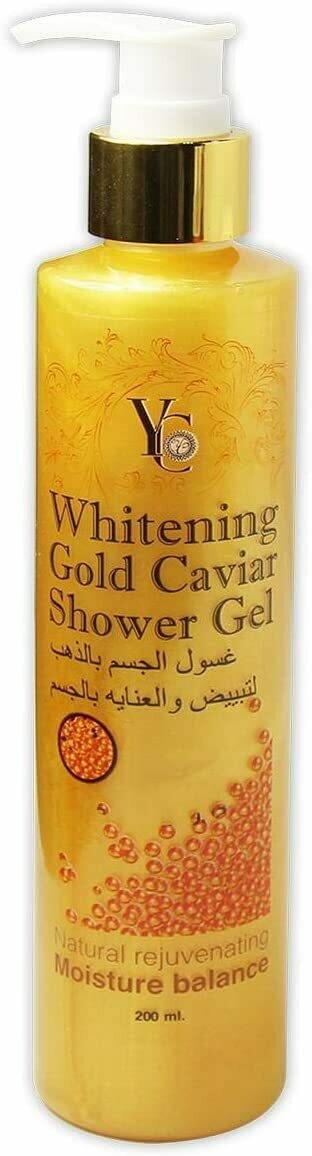 YC Whitening Gold Caviar Shower Gel 200ml