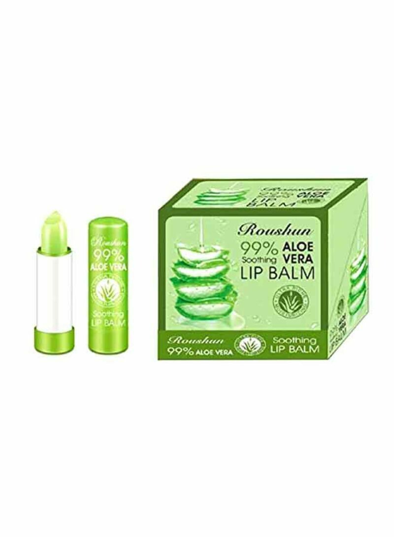 Roushun Aloe Vera Lip Balm Green