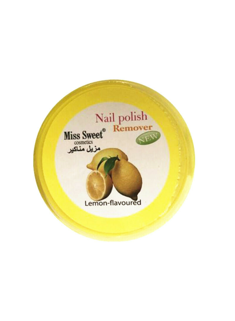 Miss Sweet Nail Polish Remover Pads Lemon