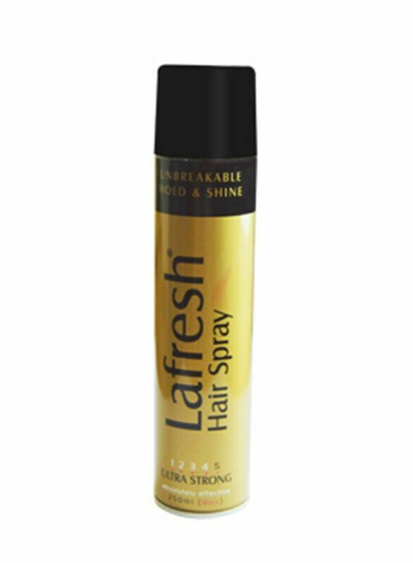 LAFRESH Hair Spray Ultra Strong Hold Shine 8.45ounce
