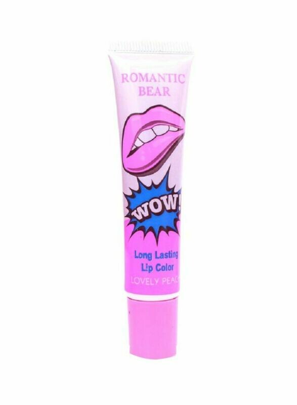 Romantic bear Wow Long Lasting Lip Color Lovely Peach