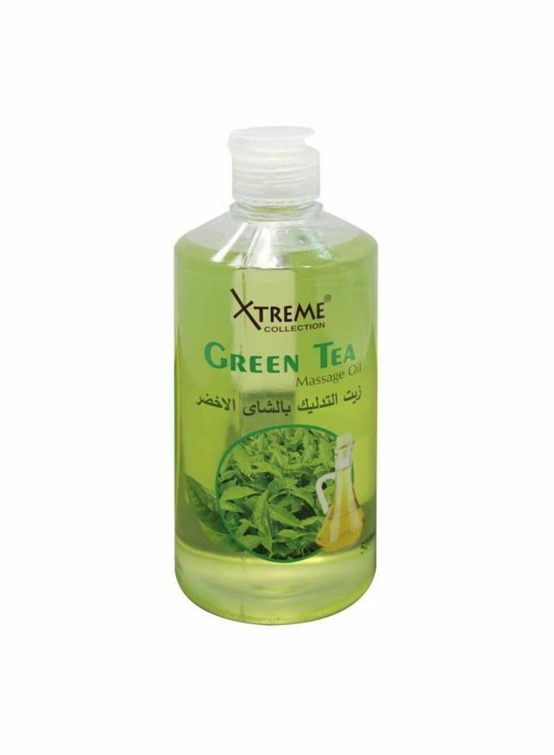Xtreme Collection Green Tea Massage Oil Green 500ml