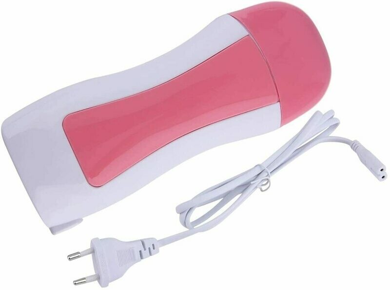 Roll On Depilatory Wax Heater Pink/White