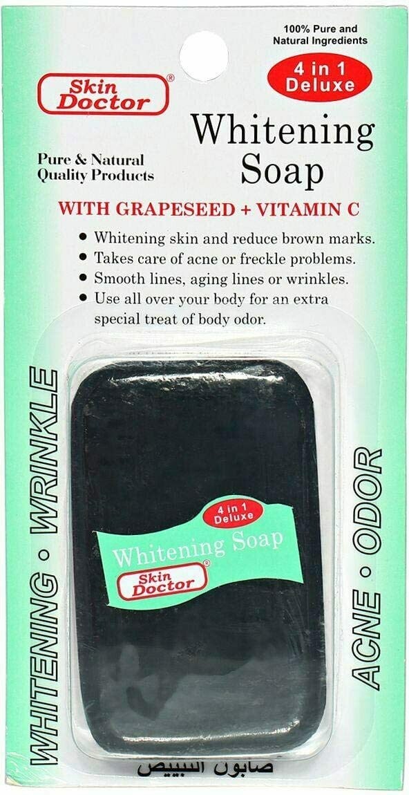 Skin Doctor 4 In 1 Whitening Soap Black 80g