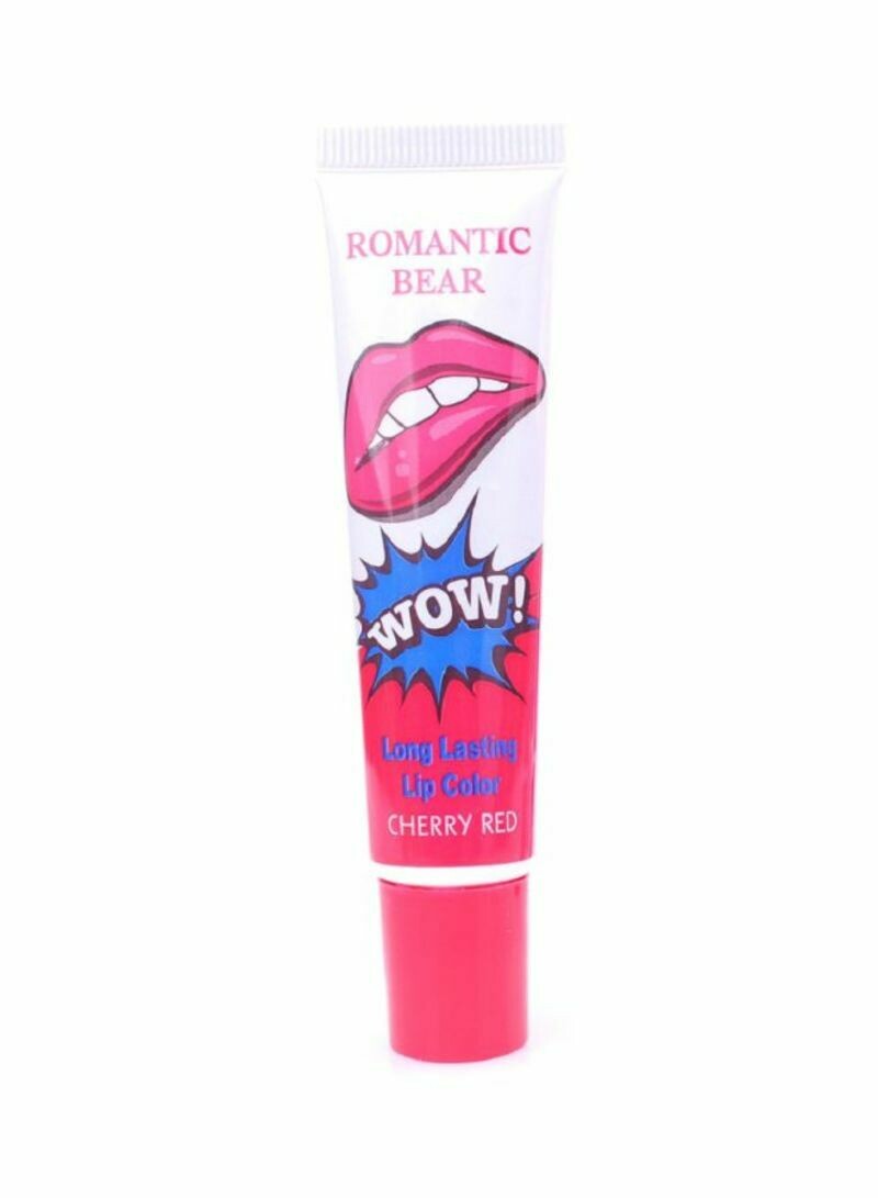 Romantic bear Wow Long Lasting Lip Color Cherry Red