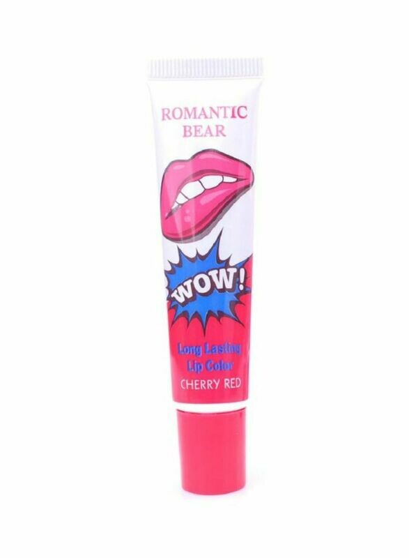 Romantic bear Wow Long Lasting Lip Color Cherry Red