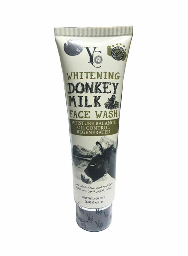 YC Whitening Donkey Milk Face Wash 100ml