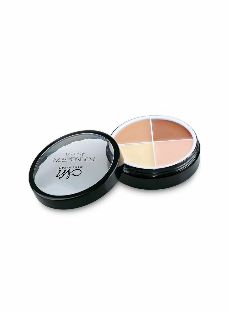 Menow 4 Shades Colors Contouring Makeup Palette Ceram/Brown/Beige