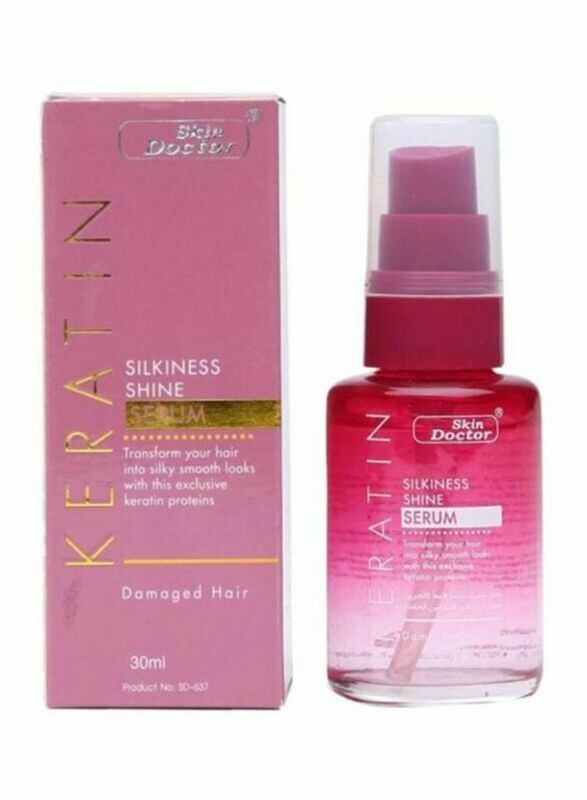 Skin Doctor Keratin Silkiness Shine Hair Serum 30ml