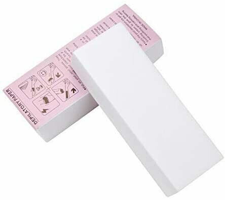 100pcs Hair Removal Paper Body Facial Wax Strips