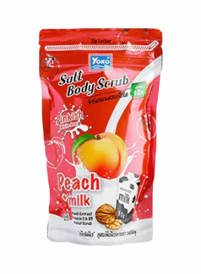 YOKO Salt Body Scrub Peach Milk 350g