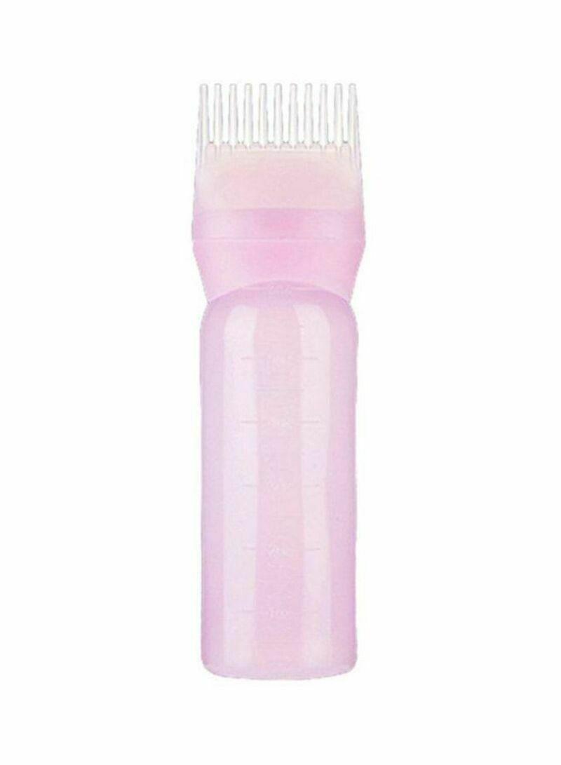 Hair Dye Applicator Bottle Pink 120ml