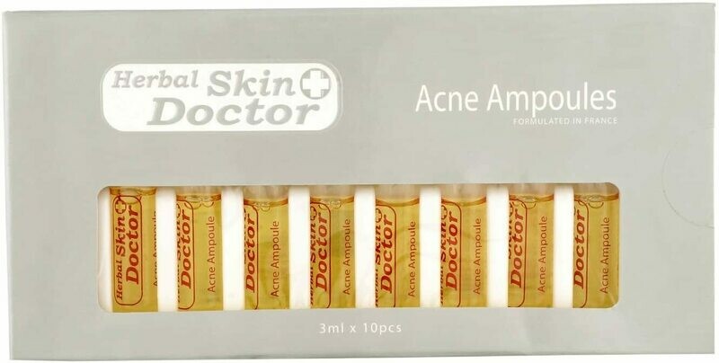 Herbal Skin Doctor Acne and Pimples Face Ampoules (3 ml)-10 Pieces