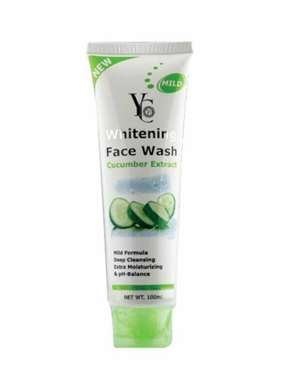 YC Cucumber Extract Face Whitening Wash 100ml
