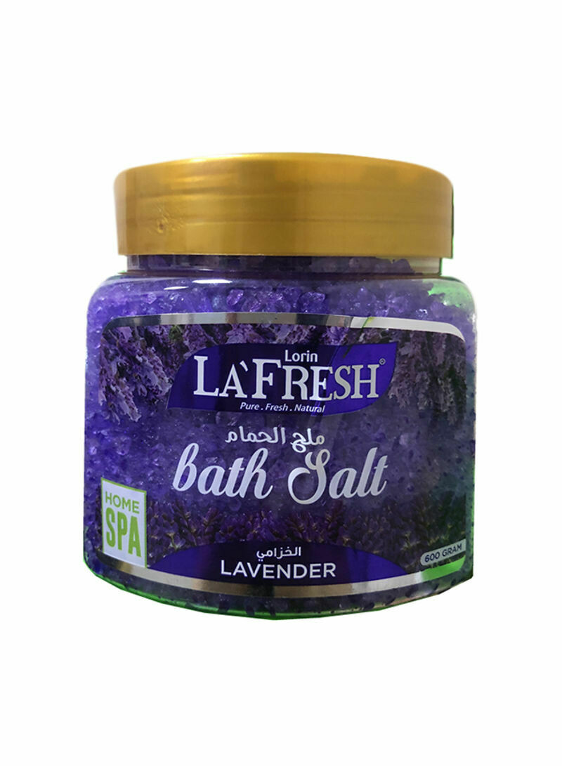 LA FRESH Bath Salt Lavender 600g