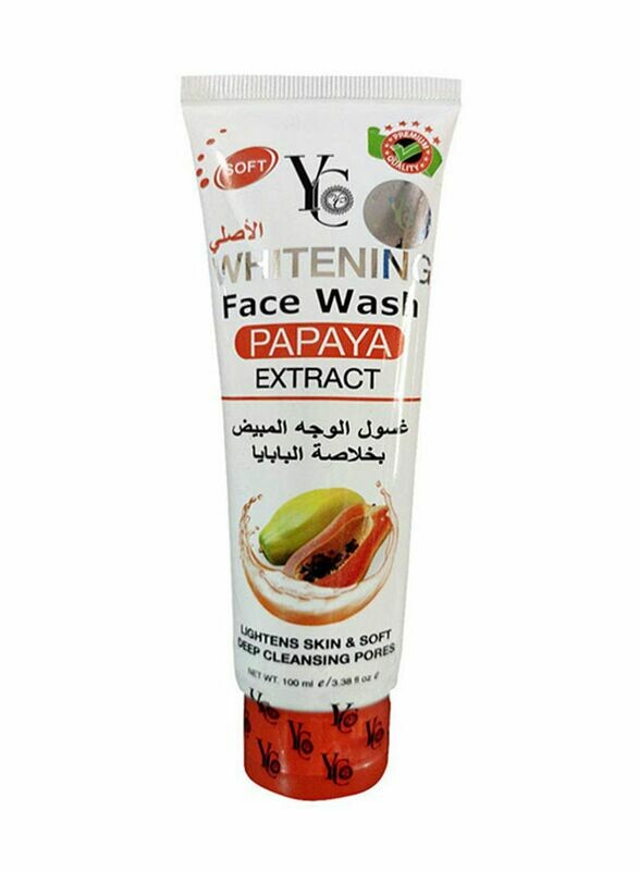 YC Whitening Face Wash Papaya 100ml