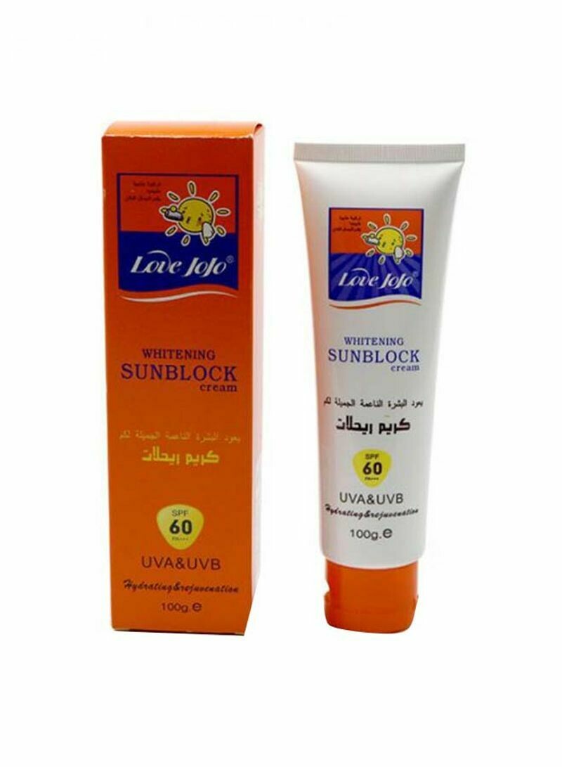 Love JoJo Whitening Sunblock Cream 100g