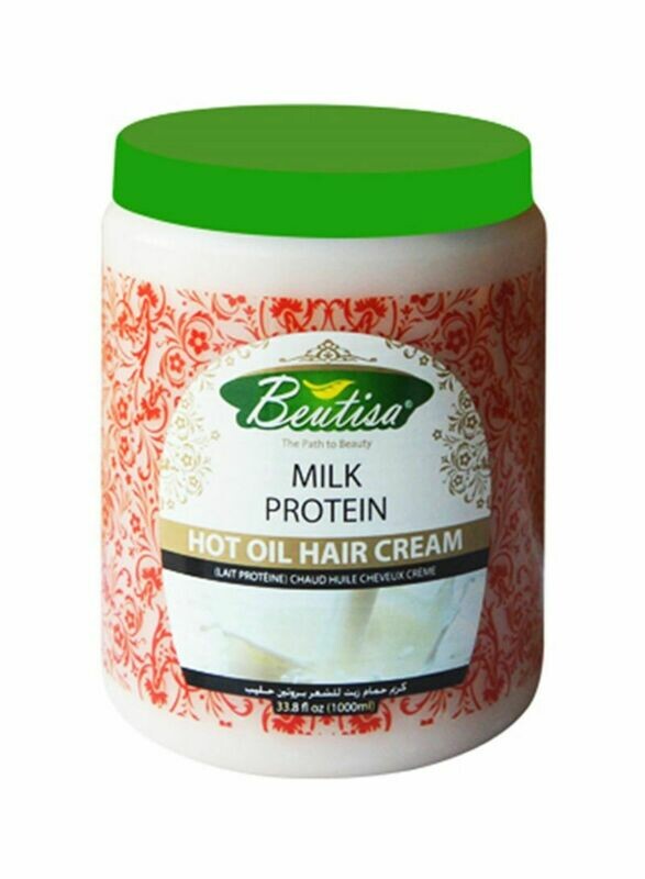 BEUTISA Milk Protein Hot Oil Hair Cream 33.8ounce