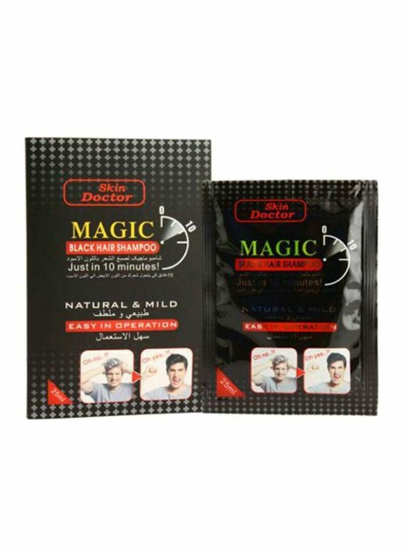 Skin Doctor Magic Black Hair Shampoo Black 25ml