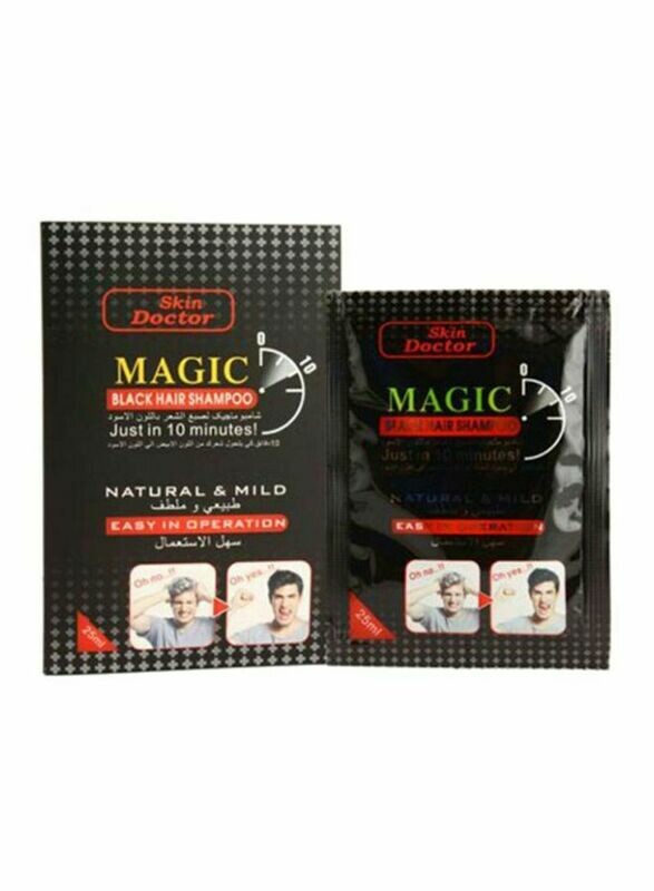 Skin Doctor Magic Black Hair Shampoo Black 25ml
