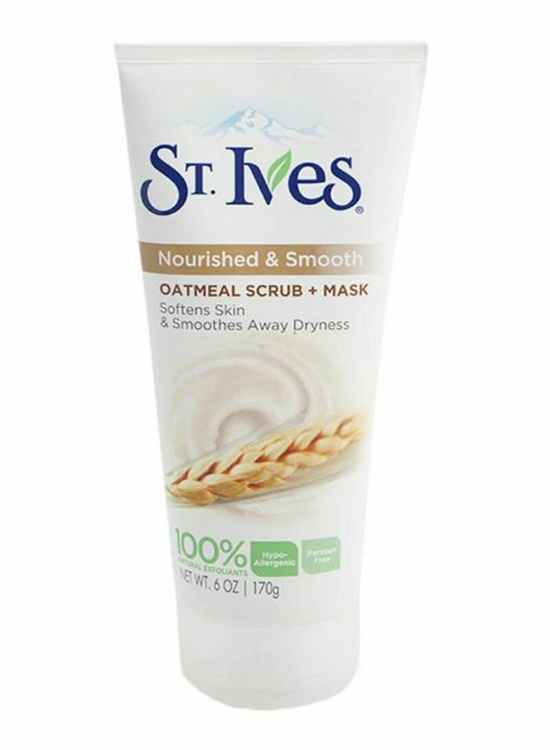 St.ives Face Nourished Smooth Oatmeal Scrub and Mask 170g